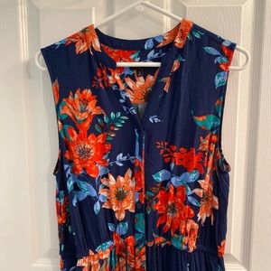 Talbots full length sleeveless women’s dress size 14